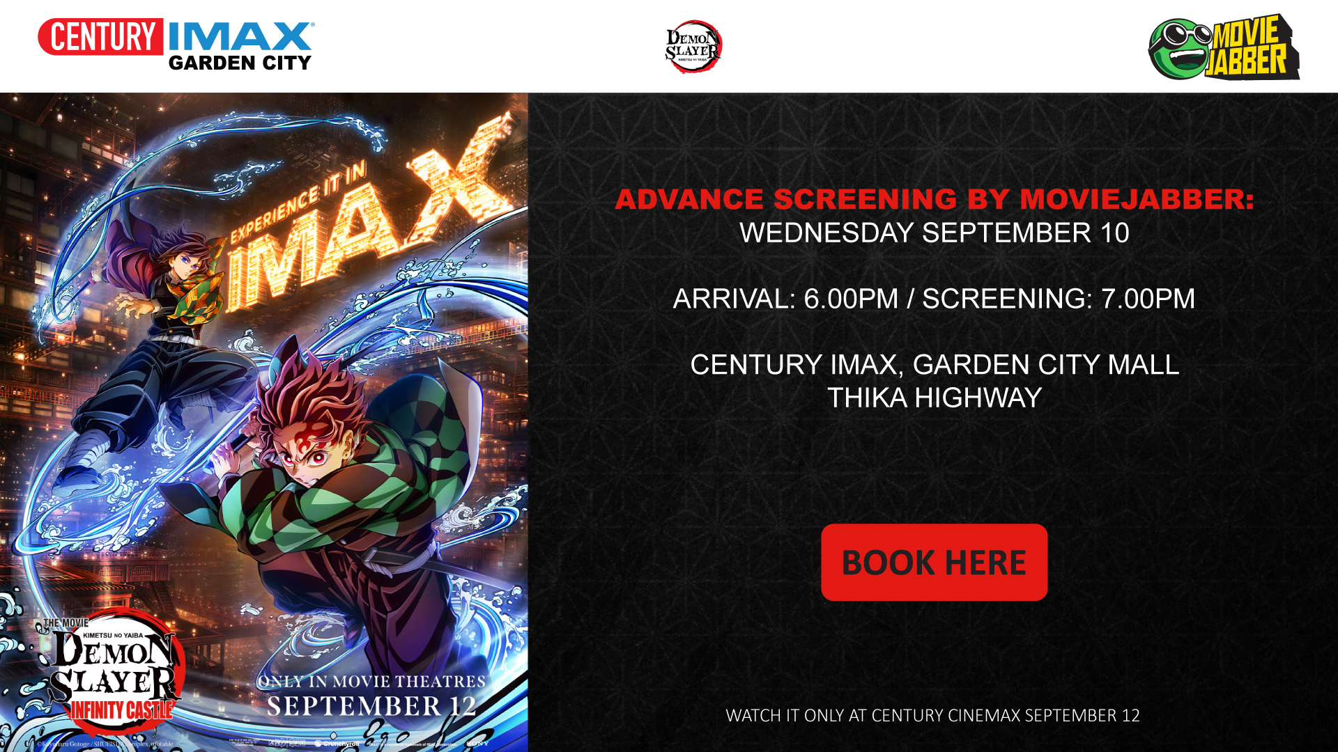 Advance Screening by MovieJabber