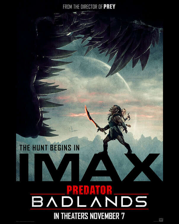 PREDATOR:BADLANDS------3D IMAX